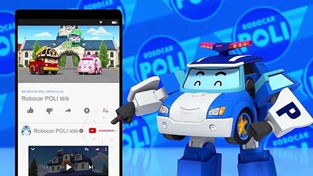 Halloween│Happy Halloween | Chanson en anglais | Robocar POLI Français