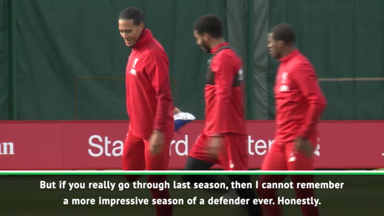 Would have been right if Van Dijk had won Ballo...