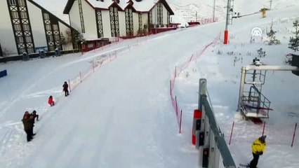 Palandöken kayak sezonuna hazır