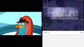 Phineas and Ferb Episode 121 Misperceived Monotreme Part 1 Feature Presentation VHS Blue Format Screen VHS