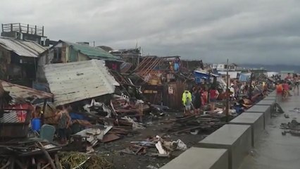 필리핀, 태풍 '간무리' 상륙...최소 2명 사망·수십만 명 대피 / YTN