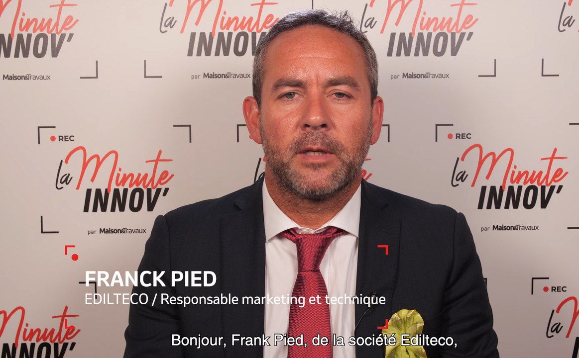 La Minute innov' - Le système thermique d'isolation extérieur Ecap Nano de chez EDILTECO