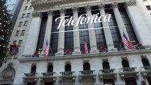 Pallete (Telefónica) abre la Bolsa de Nueva York
