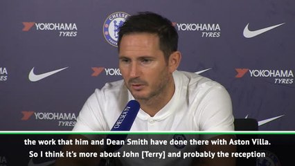 Descargar video: 'Most decorated captain' Terry will get a good reception - Lampard