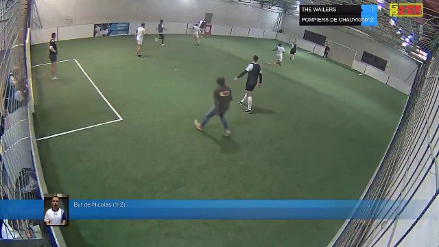 But de Nicolas (1-2) - THE WAILERS Vs POMPIERS DE CHAUVIGNY - 02/12/19 20:00 - LIGUE 1