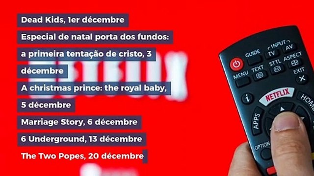 Netflix : les nouveautés films et séries du mois de décembre