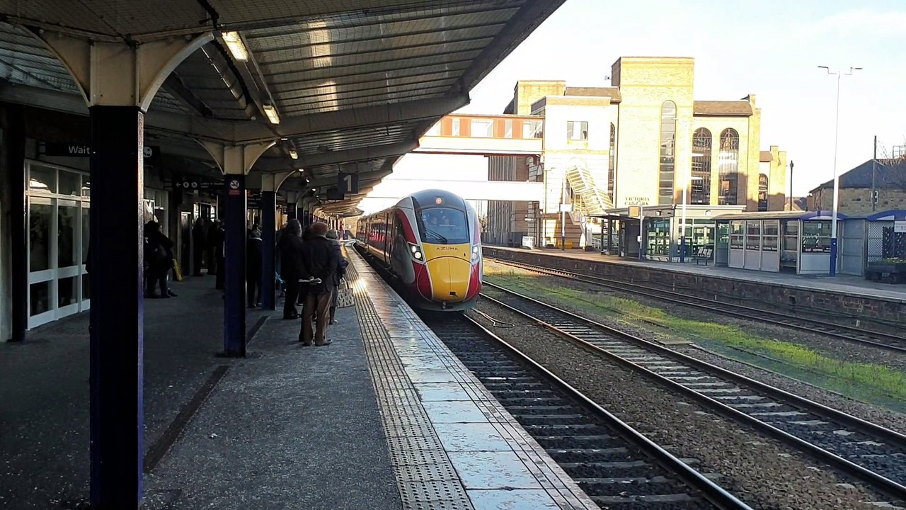 Azuma train at Harrogate