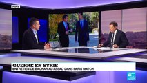 Guerre en Syrie : Entretien de Bachar Al-Assad dans Paris Match