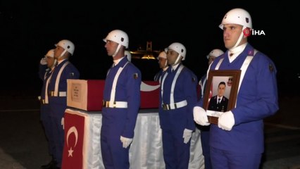 Şehit Uzman Çavuş Recep Özmen'in naaşı memleketine gönderildi