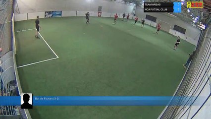 But de Florian (0-3) - TEAM AREAS Vs NCA FUTSAL CLUB - 02/12/19 21:00 - LIGUE 3 - Poitiers Game Parc