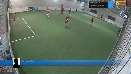 But de loic  (2-6) - TEAM AREAS Vs NCA FUTSAL CLUB - 02/12/19 21:00 - LIGUE 3 - Poitiers Game Parc