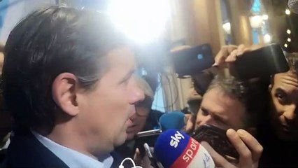 Inaugurazione Lazio Style - Inzaghi ai cronisti