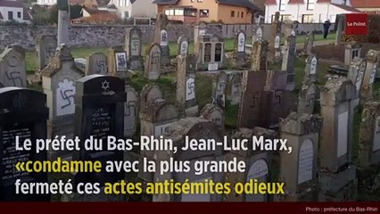 Bas-Rhin : une centaine de tombes profanées dans un cimetière juif