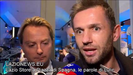 Lazio Store a Piazza di Spagna, le parole di Senad Lulic