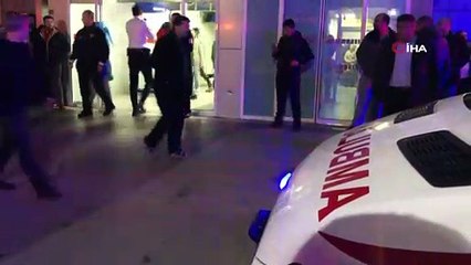 Kavgaya müdahale eden polis ağır yaralandı