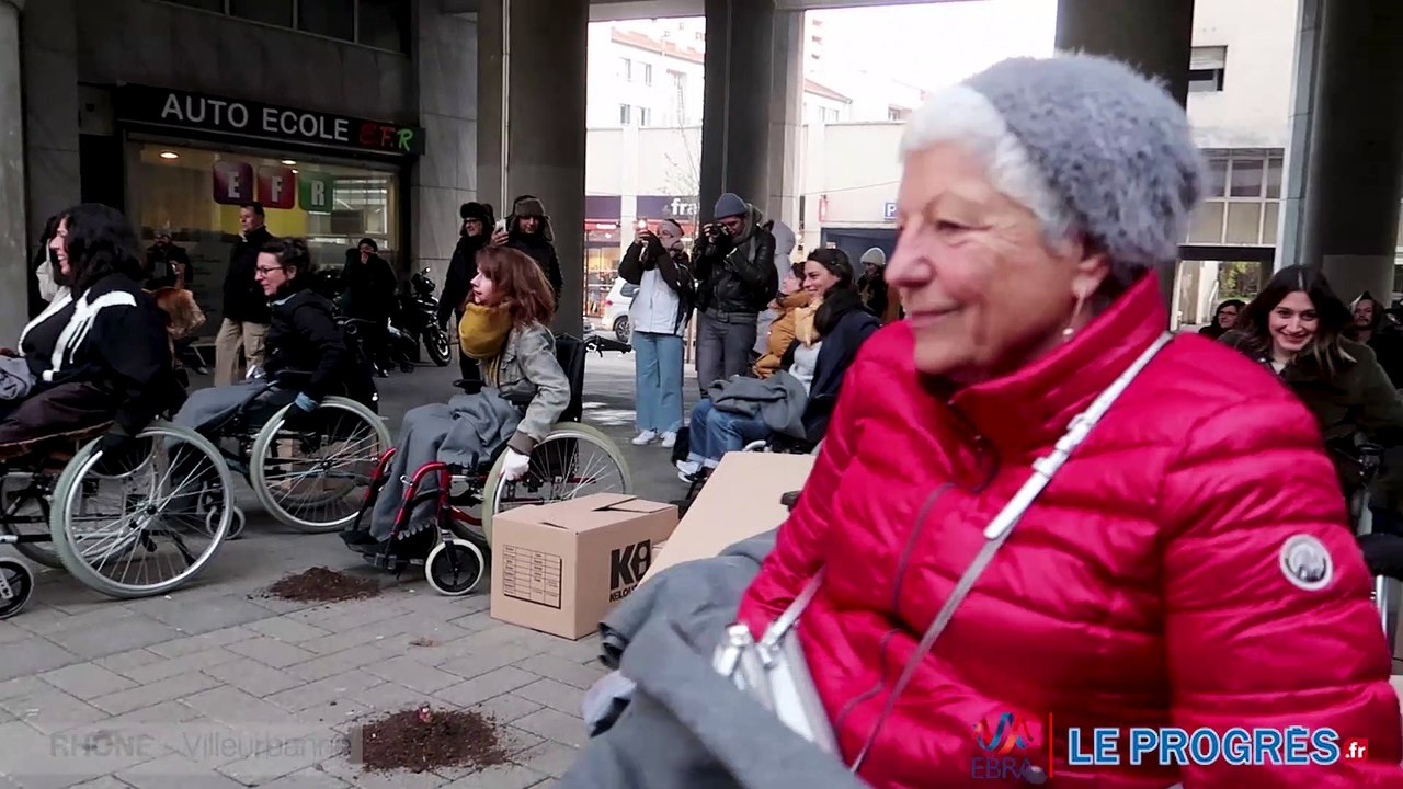 Villeurbanne, Frappaz joue avec des fauteuils roulants pour changer le regard sur les handicaps