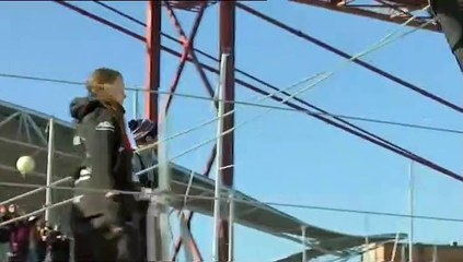 Greta Thunberg llega a Lisboa