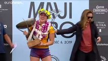 Carissa Moore ganha quarto campeonato do mundo de surf