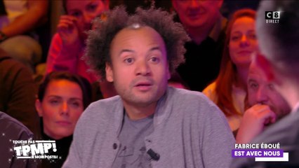 Fabrice Eboué s'exprime en roue libre sur TPMP : Anne Hidalgo, Johnny Hallyday, le véganisme...