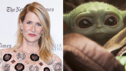 Laura Dern Says She Saw Baby Yoda at a Basketball Game