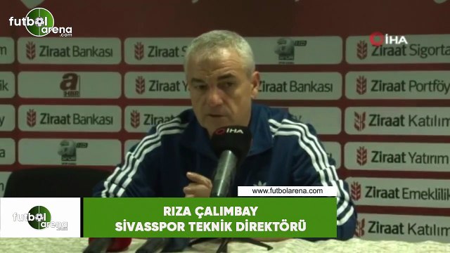 Rıza Çalımbay: Maçın sonuna kadar disiplinden kopmadık