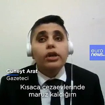 Görme engelli gazeteci Cüneyt Arat