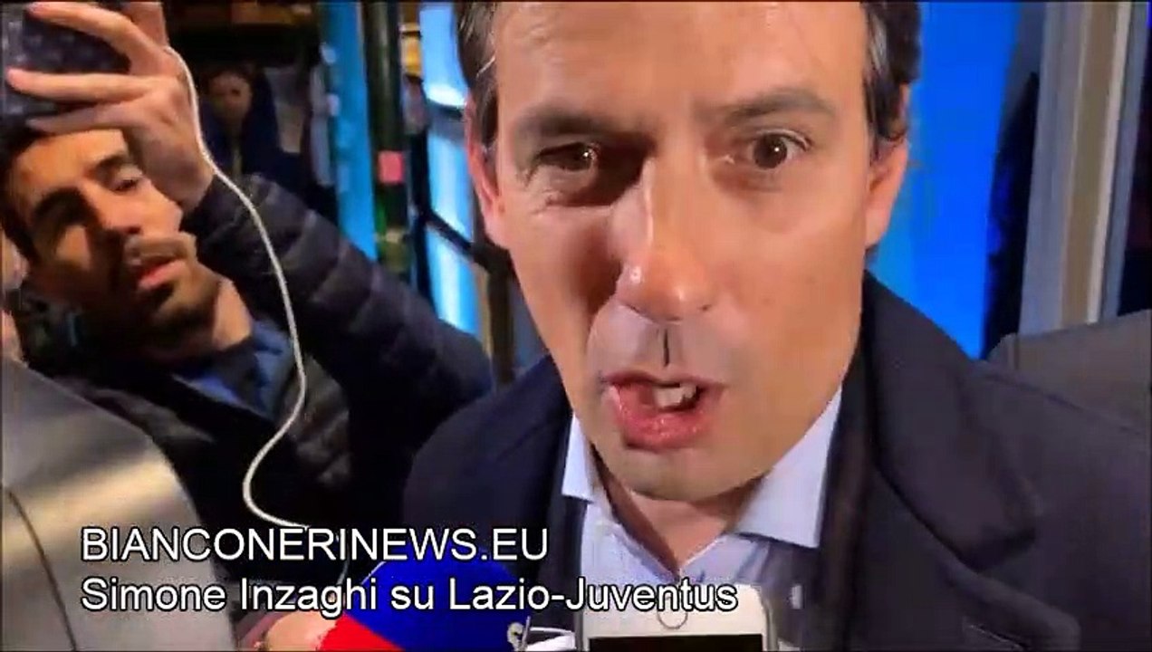 Simone Inzaghi sulla prossima sfida tra Lazio e Juventus