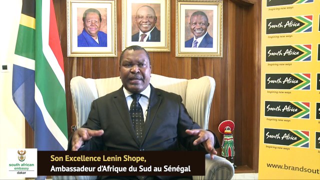 Son Excellence Lenin Shope, Ambassadeur d'Afrique du Sud au Sénégal : Les relations avec le Sénégal sont excellentes