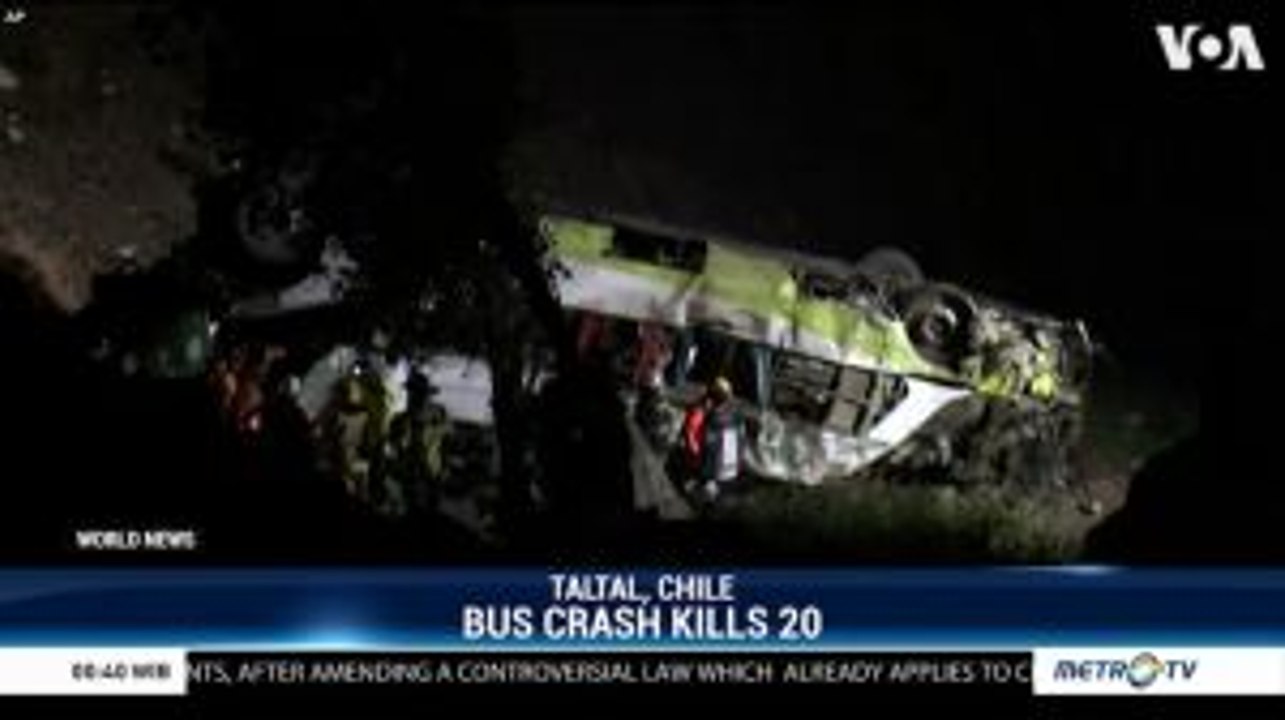 Bus Crash in Chile Kills At Least 20