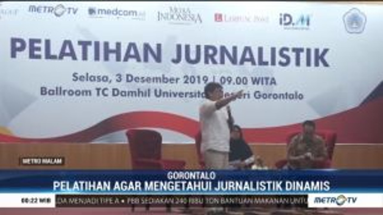 Media Group Gelar Pelatihan Jurnalistik