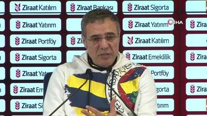 Ersun Yanal: “Daha baskılı oynayabilirdik”