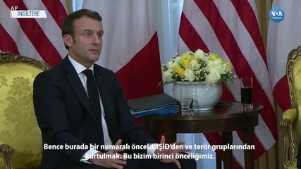 Trump-Macron Arasında 'IŞİD' Konusunda Atışma