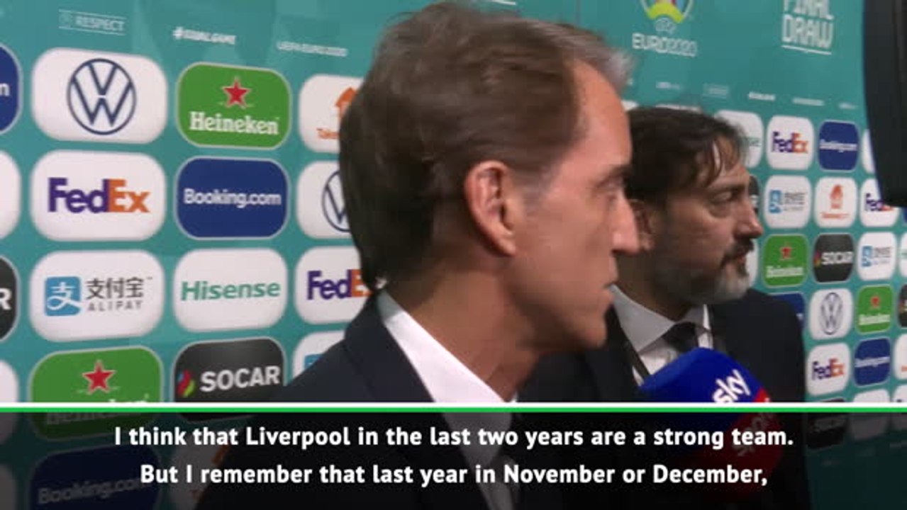 Ex-Man City boss Mancini refuses to give Liverpool title yet