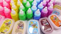 Soft Jelly Pudding Gummy DIY Learn Colors Slime Mix Surprise Eggs Toys