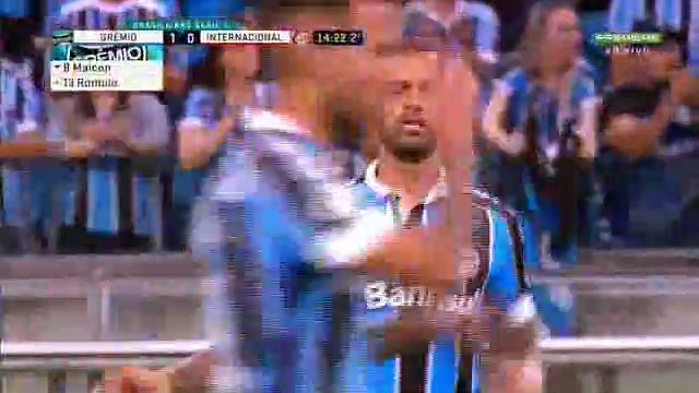Grêmio 2X0 Internacional 2tp brasileirao 2019