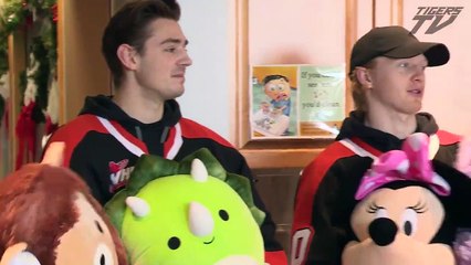 Medicine Hat Tigers visit Medicine Hat Regional Hospital