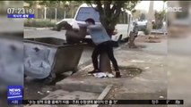 [이 시각 세계] 이란 남성, 난민 소년 쓰레기통에 밀어넣어…