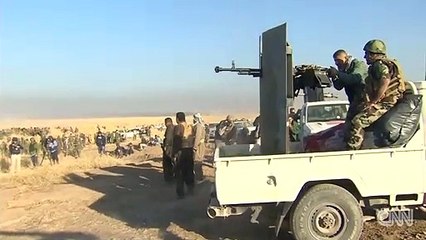 Con estas agallas se combate en las afueras de Mosul entre minas y suicidas