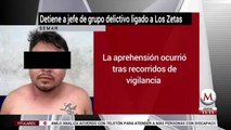 Semar detiene a jefe de grupo delictivo ligado a 