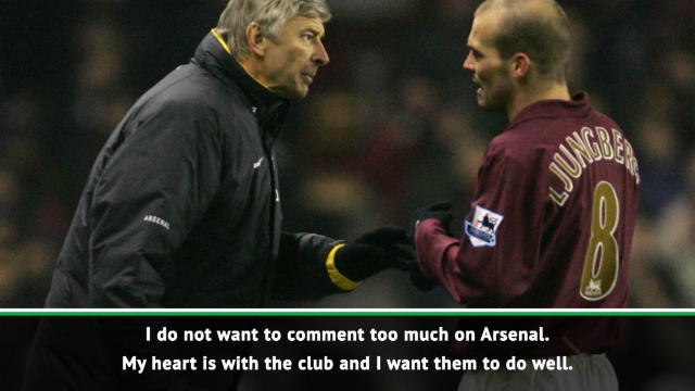 Wenger open to Ljungberg talks to help Arsenal