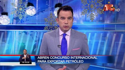 Abren concurso internacional para exportar petróleo