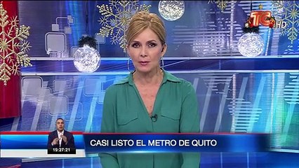 Metro de Quito se encuentra terminado en un 85%