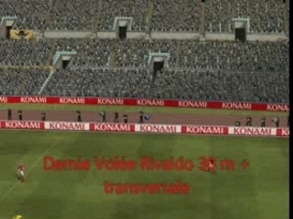 Rivaldo demi volée transversale 30m