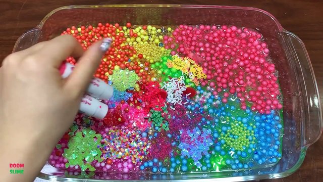 Festival of Colors !! Mixing Random Things Into Floam Slime !! Satisfying Slime Smoothie #796