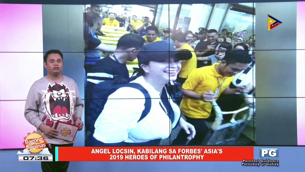 FIFIRAZZI: Angel Locsin, kabilang sa Forbes' Asia's 2019 Heroes of Philantrophy