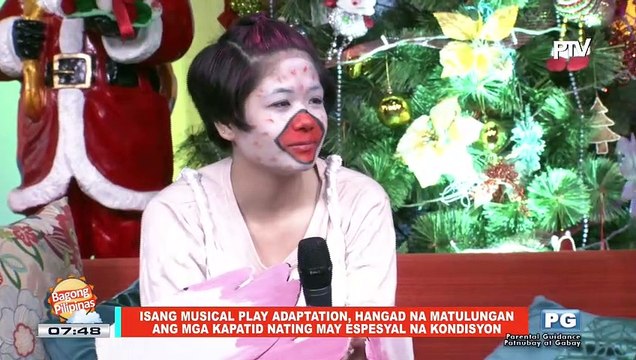 Isang musical play adaptation, hangad na matulungan ang mga kapatid nating may espesyal na kondisyon