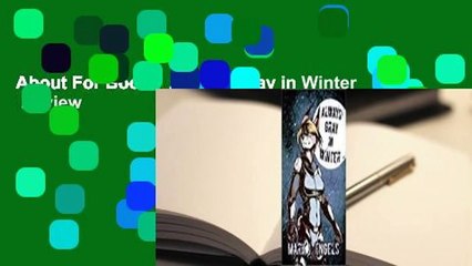 About For Books  Always Gray in Winter  Review