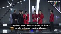 [Sub Español] GOT7 recibe su primer Daesang - Performance of the Year AAA (26/11/19)