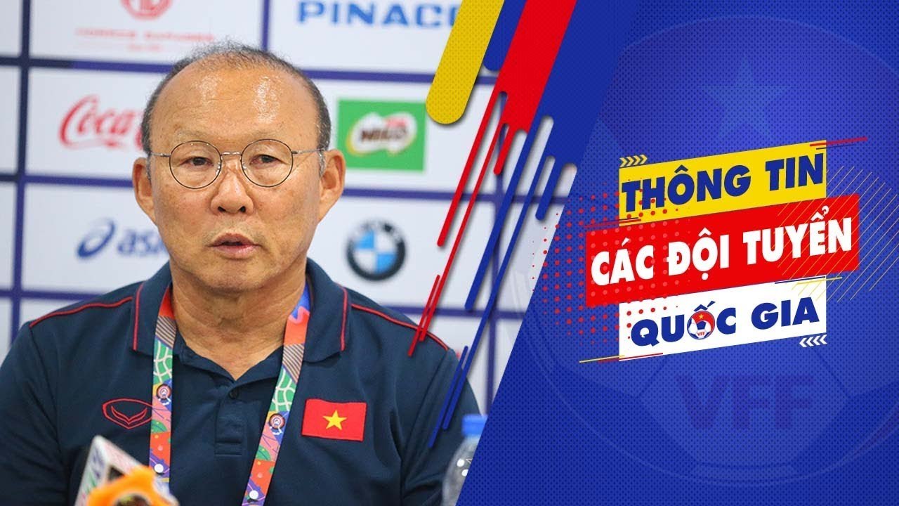 HLV Park hang Seo: "Chúng tôi sẽ chiến đấu hết sức mình ở trận đấu cuối" | VFF Channel
