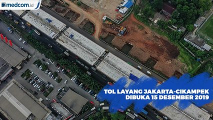 Tol Layang Japek II Akan Dibuka 15 Desember 2019